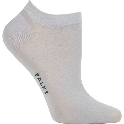 Women's 1 Pair Fine Softness Modal Trainer Socks Silver 2.5-5 Ladies - Falke - Modalova