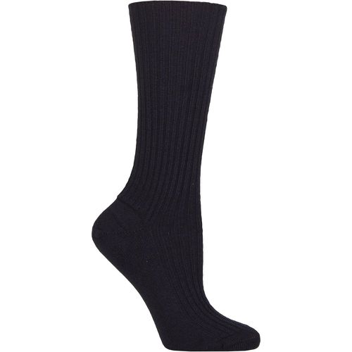 Women's 1 Pair Cosy Wool and Cashmere Boot Socks Navy 2.5-5 Ladies - Falke - Modalova