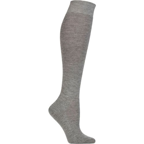 Women's 1 Pair No 1 85% Cashmere Knee High Socks Light Melange 7-8 - Falke - Modalova