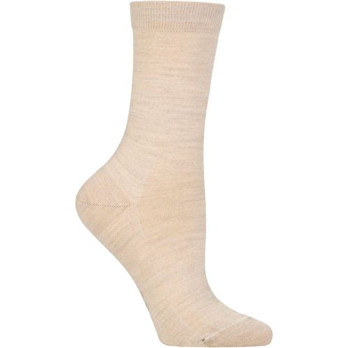 Ladies 1 Pair Soft Merino Wool Socks Linen 5.5-6.5 Ladies - Falke - Modalova