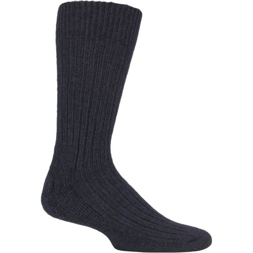 Pair Jet of London Alpaca Ribbed Boot Socks With Cushioning Unisex 8-10 Unisex - SOCKSHOP of London - Modalova