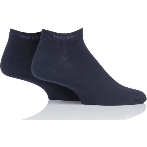Pair Navy BOSS Plain Cotton Sneaker Socks Men's 5.5-8 Mens - Hugo Boss - Modalova