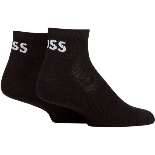 Mens 2 Pair BOSS Soft Cotton Cushioned Sports Ankle Socks 8.5-11 Mens - Hugo Boss - Modalova