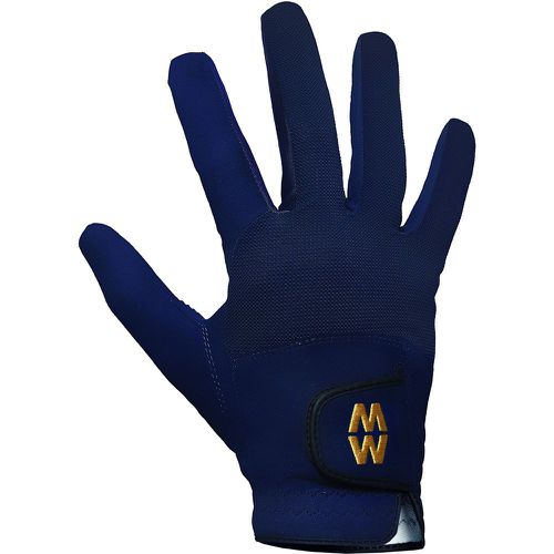 Pair Navy Short Mesh Sports Gloves Unisex 9 Unisex - MacWet - Modalova