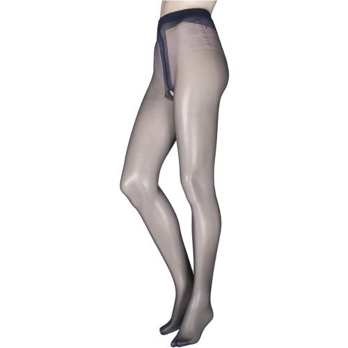 Miss Naughty 50 Denier Opaque Crotchless Tights