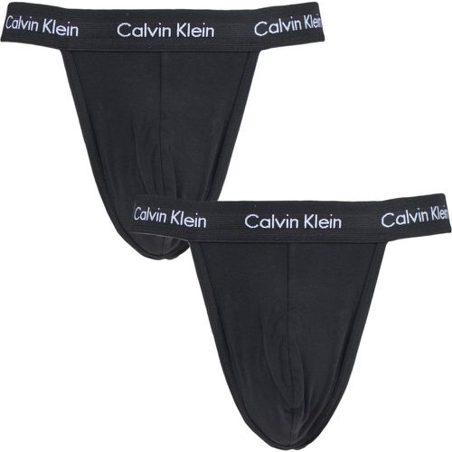 Pack Cotton Stretch Thong Briefs Men's Large - Calvin Klein - Modalova