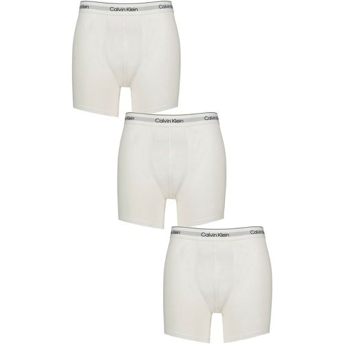 Mens 3 Pack Calvin Klein Cotton Stretch Longer Leg Trunks / / XXXXL - SockShop - Modalova