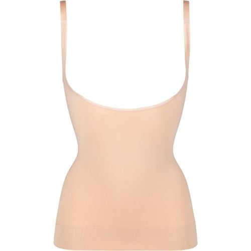 Ladies 1 Pack Powerlite Underbust Camisole Underwear Rose Beige UK 12-14 - Ambra - Modalova
