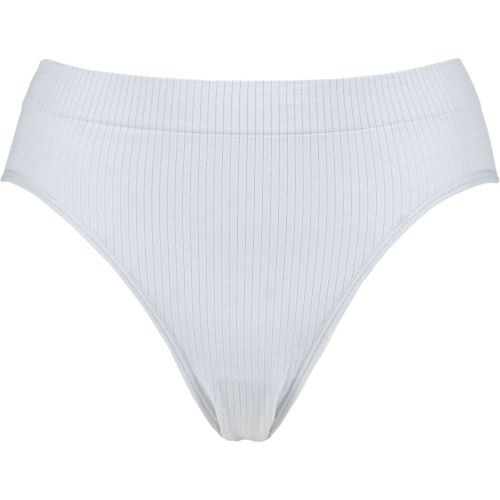 Ladies 1 Pack Organic Cotton Hi Cut Brief Underwear Cool UK 8-10 - Ambra - Modalova