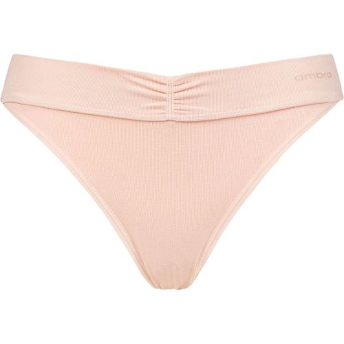 Women's 1 Pack Bamboo Basics Bamboo Bikini Brief Putty UK 12-14 - Ambra - Modalova