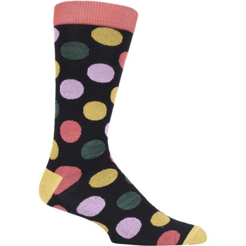 Pair Multi Fair Trade Bamboo Polka Dots Socks Unisex 3-7 Ladies - Shared Earth - Modalova