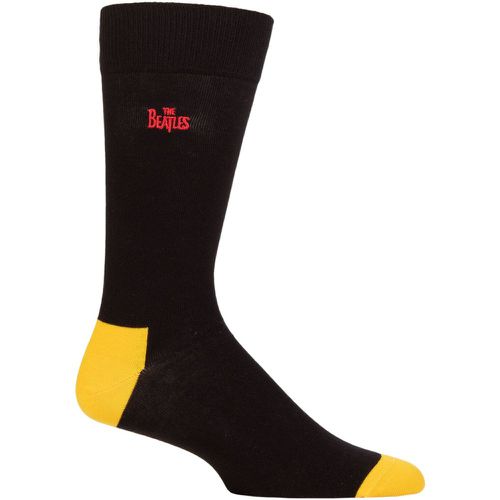 Mens and Ladies 1 Pair Beatles Embroidered Socks Multi 7.5-11.5 Unisex - Happy Socks - Modalova