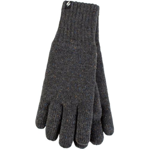 Mens 1 Pair SOCKSHOP Ashton Gloves Denim L/XL - Heat Holders - Modalova