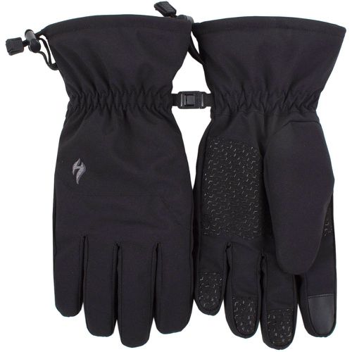 Mens 1 Pair SOCKSHOP Revelstoke Soft Shell Gloves S/M - Heat Holders - Modalova