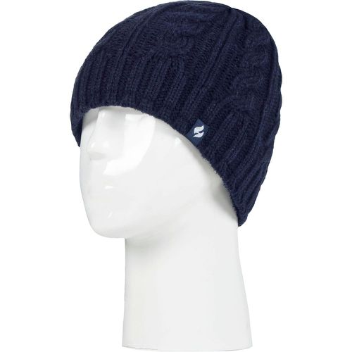 Women's 1 Pack 4.7 Tog Heatweaver Yarn Hat Dark Navy One Size - Heat Holders - Modalova