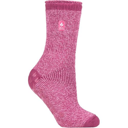 Women's 1 Pair SOCKSHOP 2.3 TOG Plain and Patterned Slipper Socks Florence Muted 4-8 Ladies - Heat Holders - Modalova