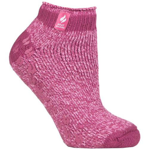 Women's 1 Pair SOCKSHOP 2.3 TOG Patterned and Striped Ankle Slipper Socks Pisa Muted 4-8 Ladies - Heat Holders - Modalova