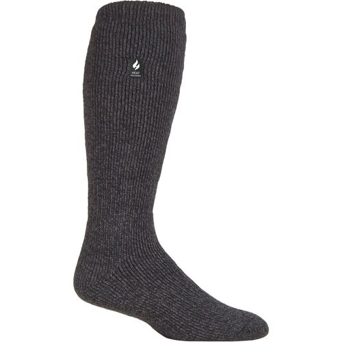 Pair Charcoal Long Thermal Socks Men's 6-11 Mens - Heat Holders - Modalova