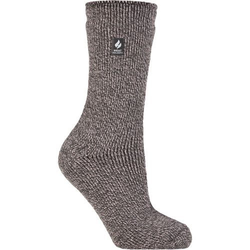 Women's 1 Pair SOCKSHOP 2.9 TOG Merino Wool Socks Dusky / Grey Twist 4-8 - Heat Holders - Modalova