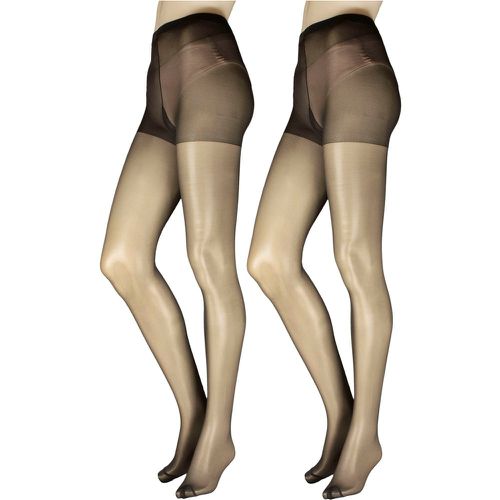 Women's 2 Pair 20 Denier Tights Barely Extra Large - Charnos - Modalova