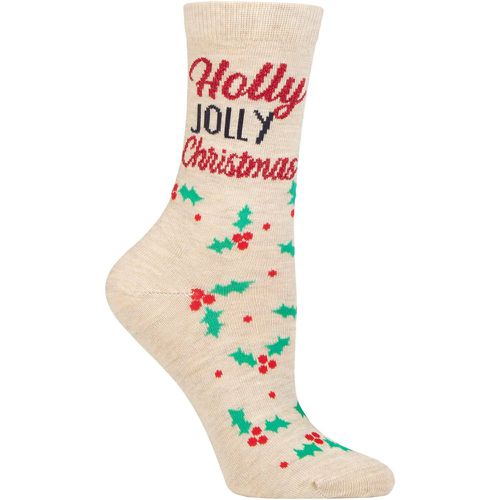 Women's 1 Pair Holly Jolly Socks Multi One Size - Charnos - Modalova