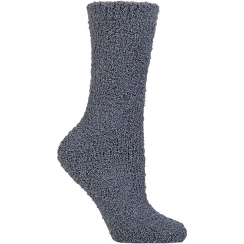 Ladies 1 Pair Charnos Home Cosy Socks Slate One Size - SockShop - Modalova