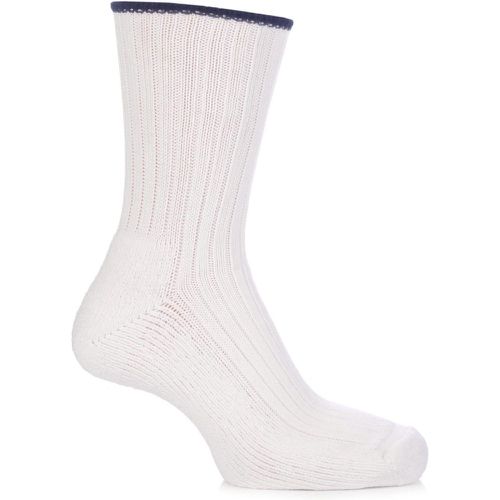 Pair Cotton Cushioned Golf Socks Unisex 8-11 Mens - Glenmuir - Modalova