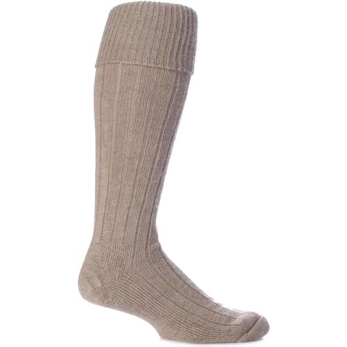 Pair Toffee of London Mohair Knee High Socks With Extra Cushioning and Ribbed Top Unisex 8-10 Unisex - SOCKSHOP of London - Modalova