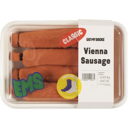 Pair Vienna Sausage Cotton Socks Vienna Sausage One Size - EAT MY SOCKS - Modalova