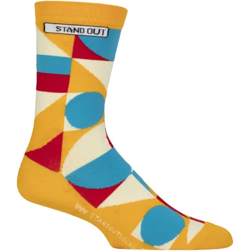 Pair Geo Sun Cotton Socks Geo 3-7 - Stand Out Socks - Modalova