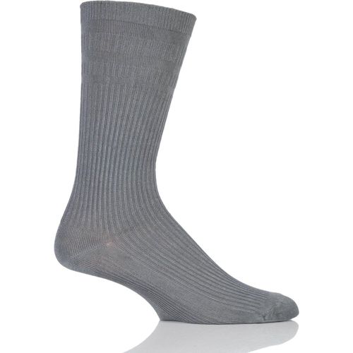 Pair Mid Extra Wide Bamboo Softop Socks Men's 6-11 Mens - HJ Hall - Modalova