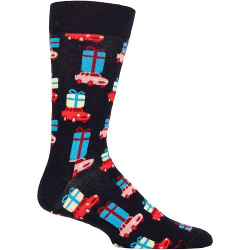 Mens and Ladies 1 Pair Holiday Shopping Socks Multi 4-7 Unisex - Happy Socks - Modalova