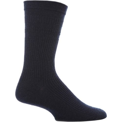 Pair Navy Original Wool Softop Socks Men's 6-11 Mens - HJ Hall - Modalova