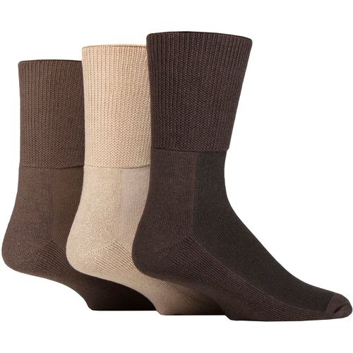 SOCKSHOP Footnurse Bamboo Cushioned Foot Diabetic Socks Coffee Bean 12-14 Unisex - Iomi - Modalova