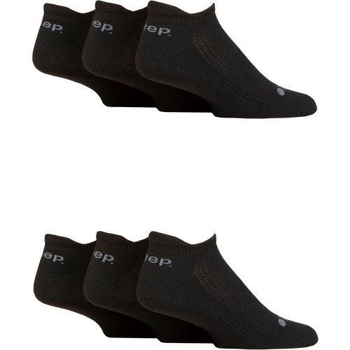 Mens 6 Pair Performance Trainer Socks 6-11 Mens - Jeep - Modalova