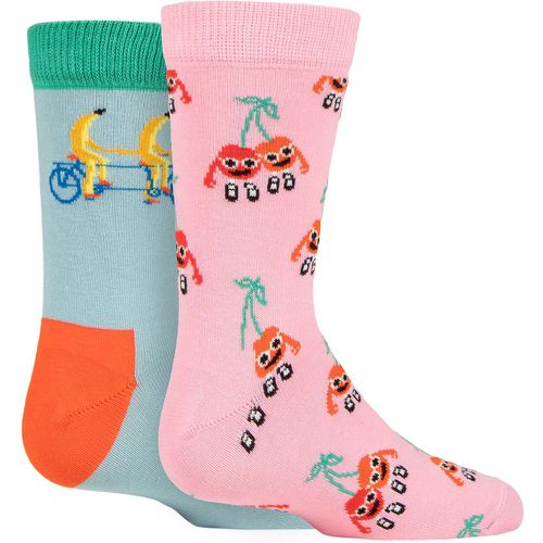 Kids 2 Pair Fruit Mates Socks Multi 12-24 Months - Happy Socks - Modalova