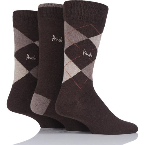 Pair New Waverley Argyle Patterned and Plain Socks Men's 7-11 Mens - Pringle - Modalova