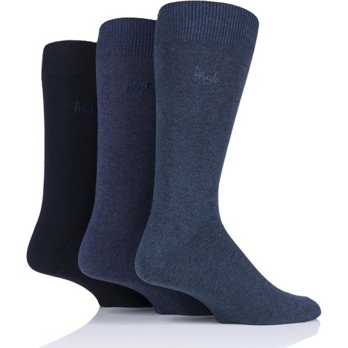 Pair Denim Endrick Plain Trouser Socks Men's 7-11 Mens - Pringle - Modalova