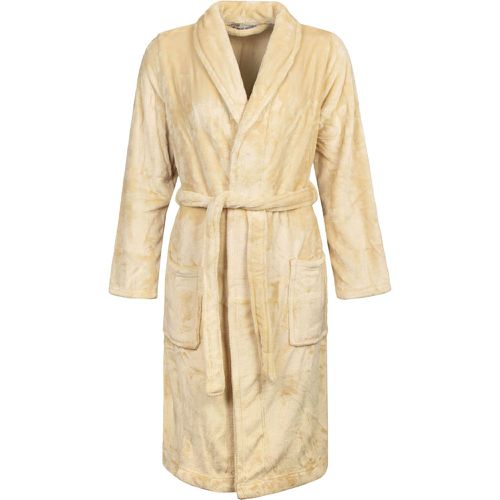 Ladies 1 Pack SOCKSHOP Fleece Dressing Gown Champagne S - Heat Holders - Modalova