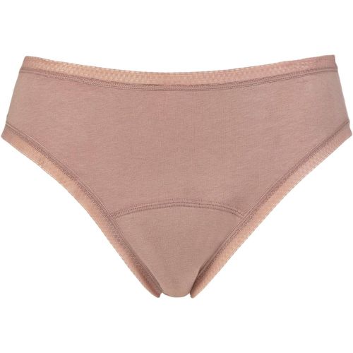 Women's 1 Pack Period Bikini Briefs Mocha 10-12 - Love Luna - Modalova