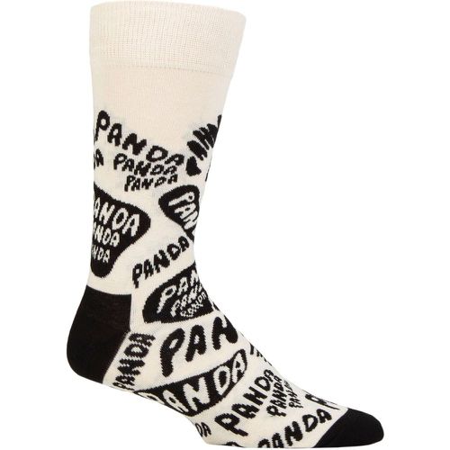 Mens and Ladies 1 Pair Panda Socks Multi 7.5-11.5 Unisex - Happy Socks - Modalova