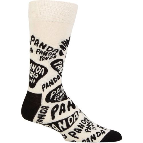 Mens and Women's 1 Pair Panda Socks Multi 7.5-11.5 Unisex - Happy Socks - Modalova