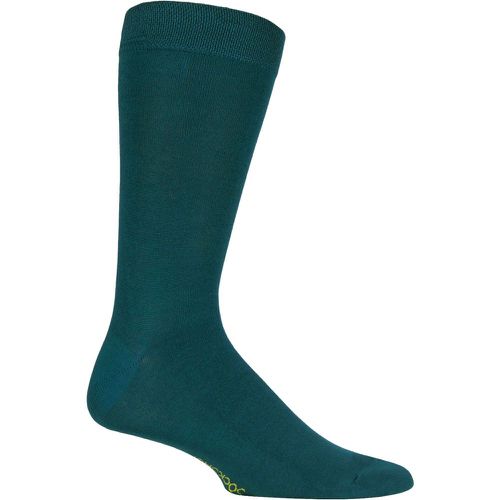 Pair Evergreen Colour Burst Bamboo Socks with Smooth Toe Seams Men's 12-14 Mens - SockShop - Modalova