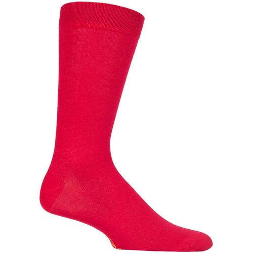 Pair Redder Than Colour Burst Bamboo Socks with Smooth Toe Seams Men's 12-14 Mens - SockShop - Modalova