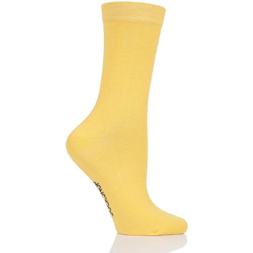 Pair Hello Sunshine Colour Burst Bamboo Socks with Smooth Toe Seams Ladies 4-8 Ladies - SockShop - Modalova