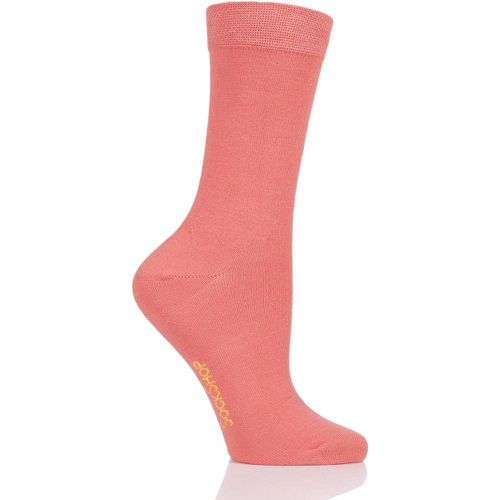 Pair Peaches And Cream Colour Burst Bamboo Socks with Smooth Toe Seams Ladies 4-8 Ladies - SockShop - Modalova