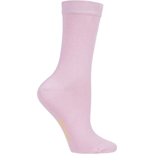 Ladies 1 Pair Colour Burst Bamboo Socks with Smooth Toe Seams Pretty In 4-8 Ladies - SockShop - Modalova