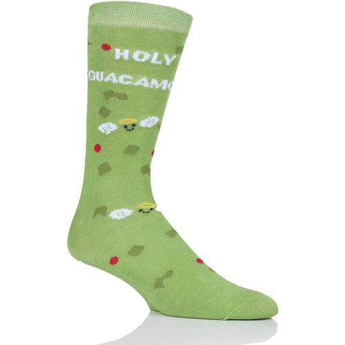 Pair Holy Guac Bamboo Holy Guacamole Gift Boxed Socks Unisex 12-14 Mens - Lazy Panda - Modalova