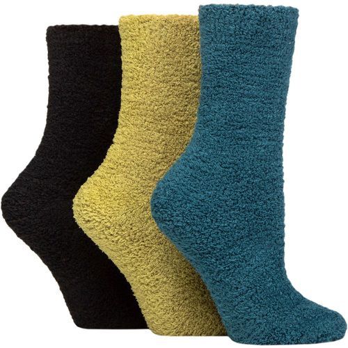 Ladies 3 Pair Super Cosy Socks  Coral 4-8 - SockShop - Modalova