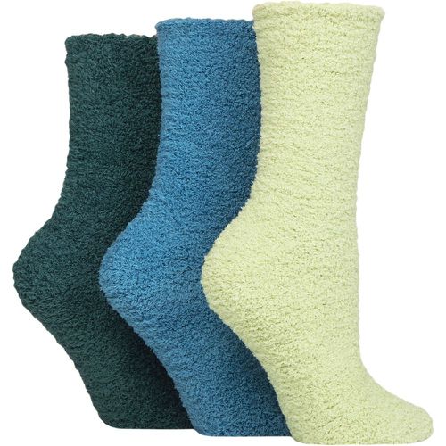 Women's 3 Pair Super Cosy Socks Storm 4-8 - SockShop - Modalova